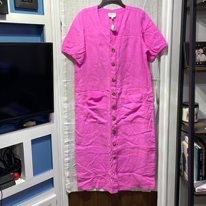 NWT Lou & Grey Pink Maxi Dress